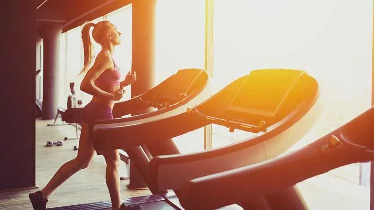 Fitness facility storage container