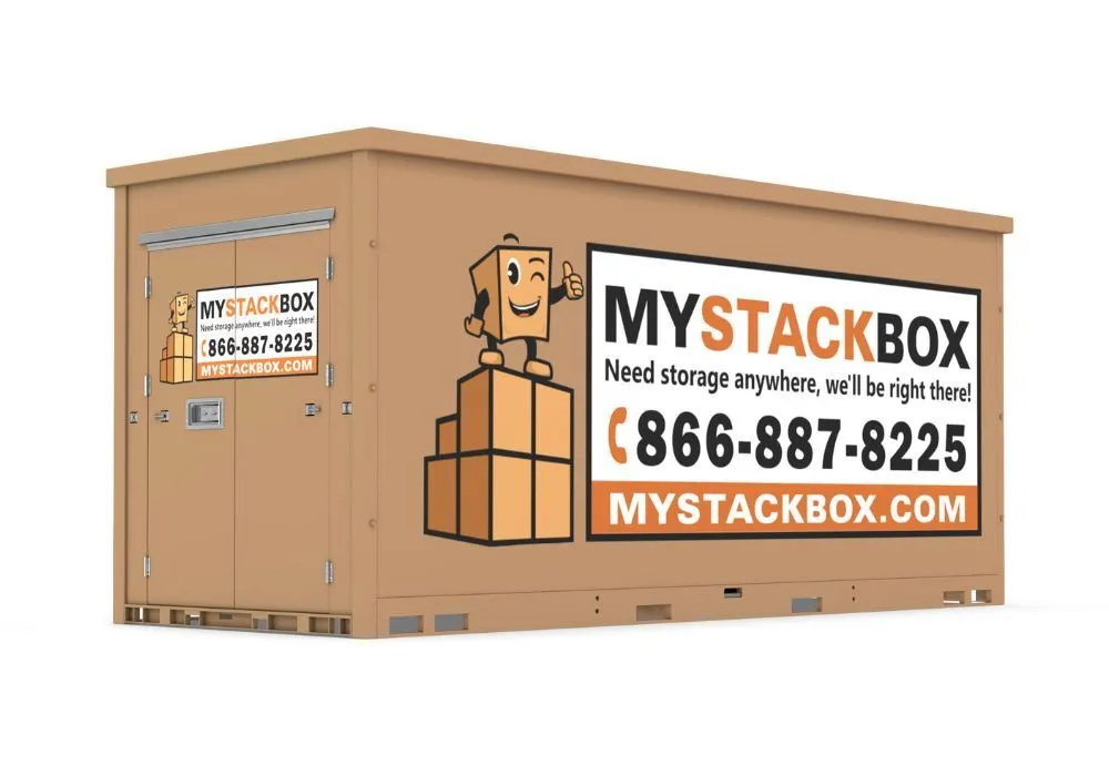 Oversized 20-foot portable storage container