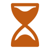 Fast delivery time symbol