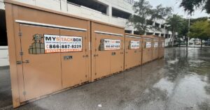 My Stack Box in heavy rain