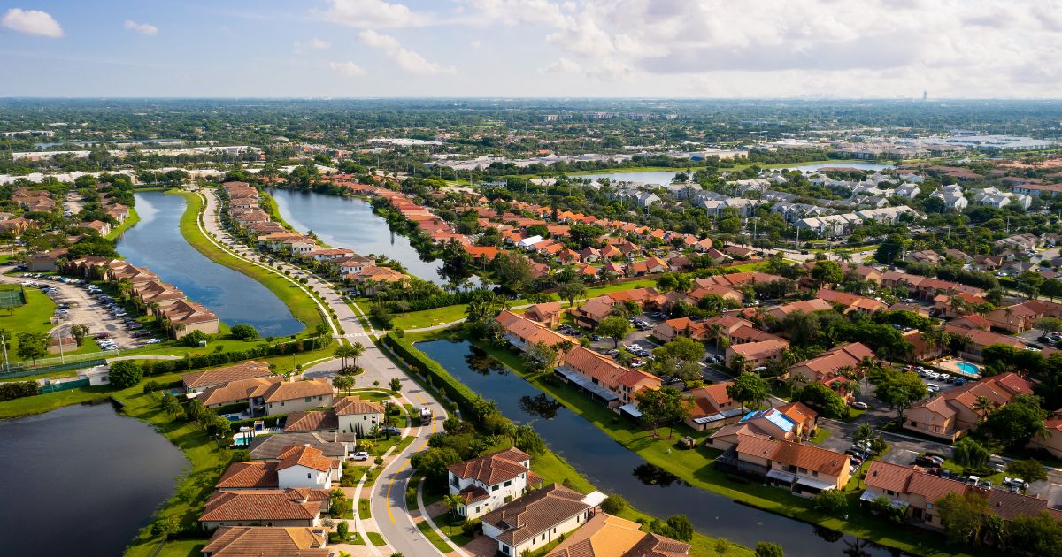 Aerial view of Pembroke Pines