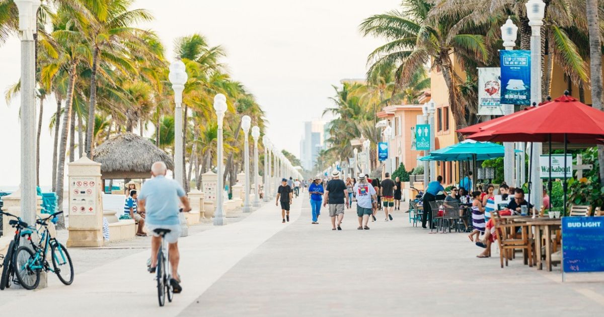 Hollywood Florida broadwalk