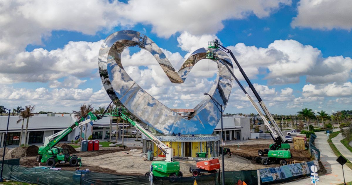 construction of heart in the park port st lucie