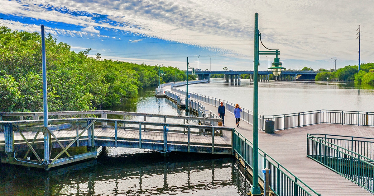 Boardwalk at The Port District in Port St. Lucie, FL