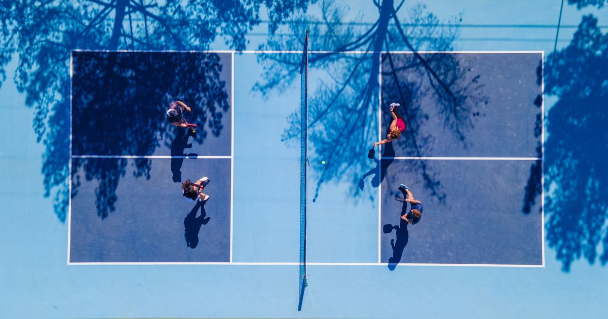 Pickleball court - MyStackBox Pickleball court