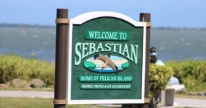 Welcome to Sebastian sign